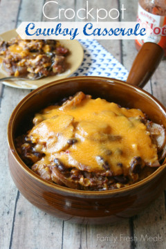 15 of the Best Crock Pot Recipes Cowboy Casserole