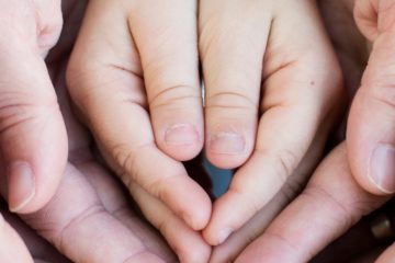 family hands