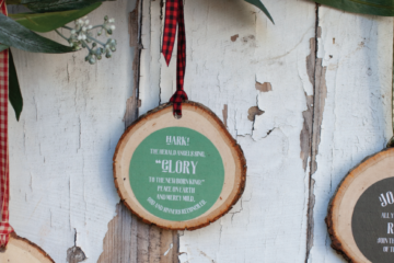 Christmas Carol Ornaments