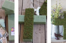 Easter moss cross
