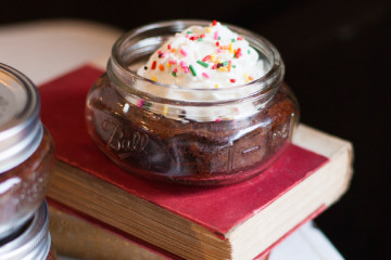 Mason Jar Brownies