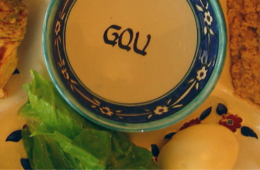 Passover Meal Plate