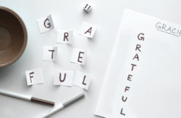 a bowl of grateful