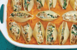 butternut squash and sausage pasta shells