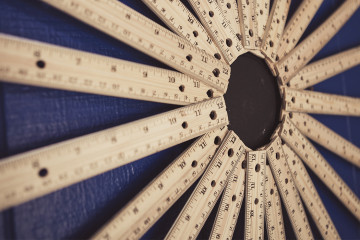 DIY Back-to-School Ruler Wreath