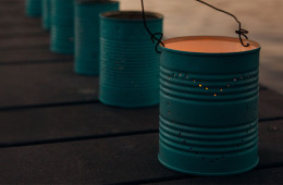 DIY Tin Can Lantern