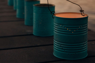 DIY Tin Can Lantern