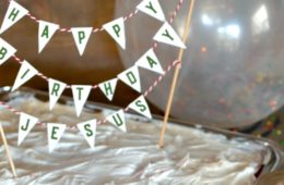 birthday party for jesus