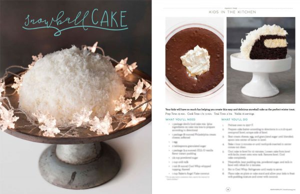 January HomeFront Magazine Sample Spread