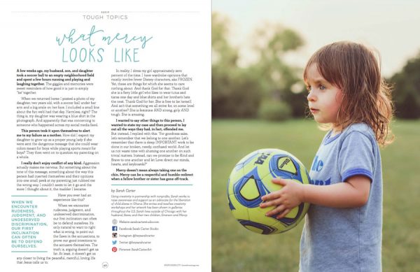 January HomeFront Magazine Sample Spread