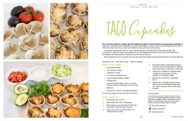 June 2016 Family Time Recipe