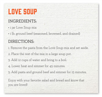 Love Soup in a Jar
