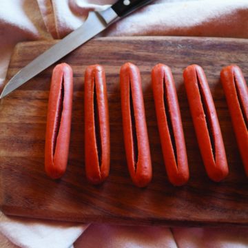 1st part cheese dogs