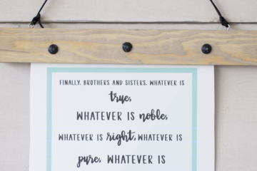 scripture hanger