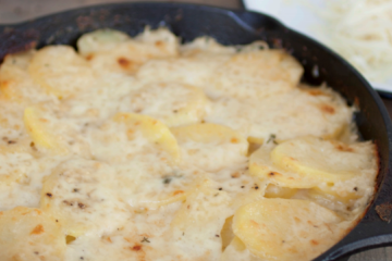 skillet scalloped potatoes