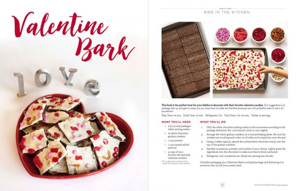 Valentine bark recipe