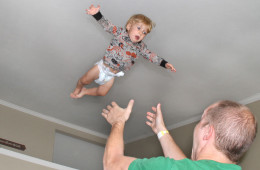 When Dads Throw Their Kids in the Air